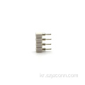2.54mm 가공된 암 헤더 커넥터 4P